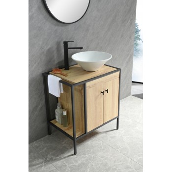 MUEBLE C/HIERRO Y BACHA 67 CM - 3