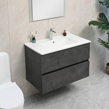 MUEBLE DE BAÑO C/BACHA 80CM - 2