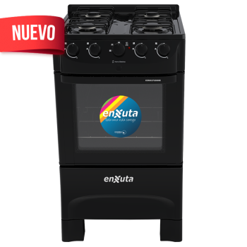 Cocina 4h combinada Negra