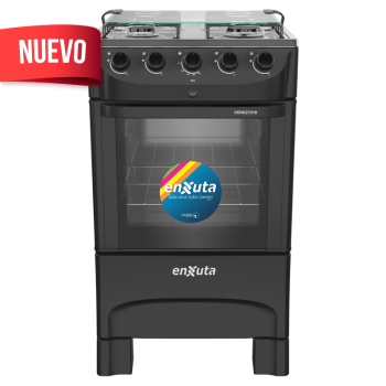 Cocina A Gas 4h Negra