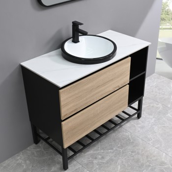 MUEBLE C/MESADA Y BACHA 100CM