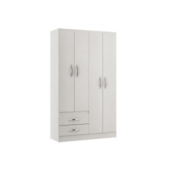 ROPERO FLEX 4 PUERTAS 2 CAJ