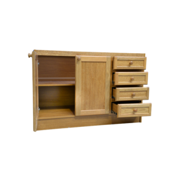 MUEBLE BAJO MESADA CON PUERTAS Y CAJONES - 2